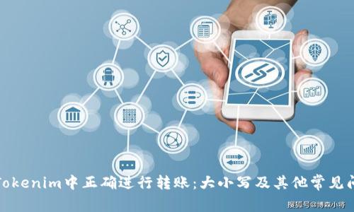 如何在Tokenim中正确进行转账：大小写及其他常见问题解答