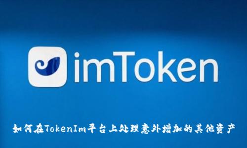 如何在TokenIm平台上处理意外增加的其他资产